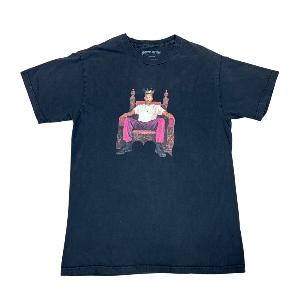 F*cking Awesome FA King of NY Tyshawn Jones Tee shirt Men's Medium